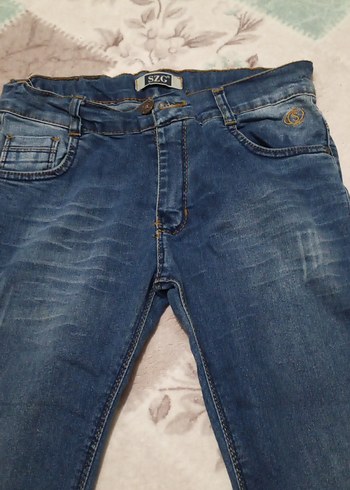 kız çocuk Mavi Regular Fit Denim Pantolon - Görsel 2