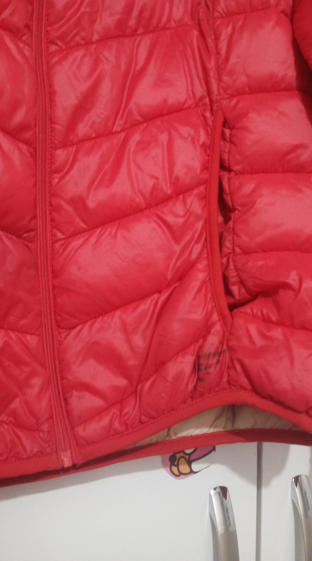 kırmızı mont - Görsel 3