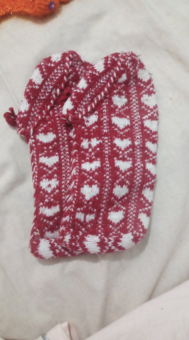 Renkli Nakışlı Örgü Kadın Terlik - Görsel 4