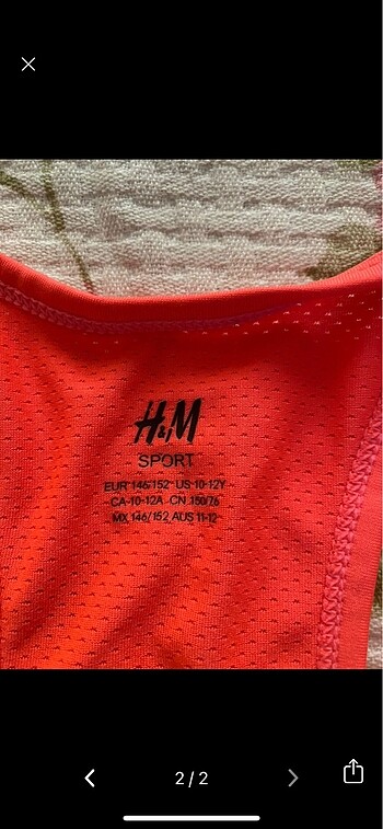 H&M Hm yarim atlet