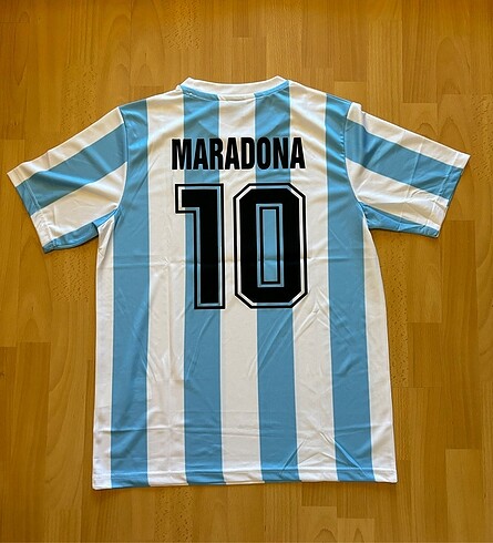 Arjantin Maradona 1986 Retro Forma
