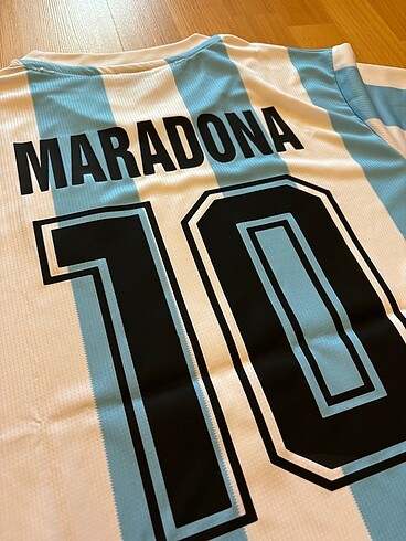 m Beden mavi Renk Arjantin Maradona 1986 Retro Forma