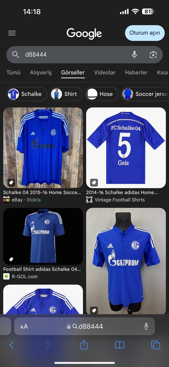 Orijinal Schalke Sane Forma - Görsel 4