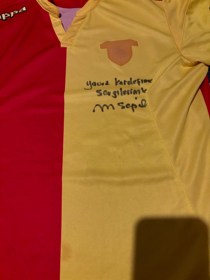 Mehmet Sepil İmzalı Göztepe Forması - Görsel 3