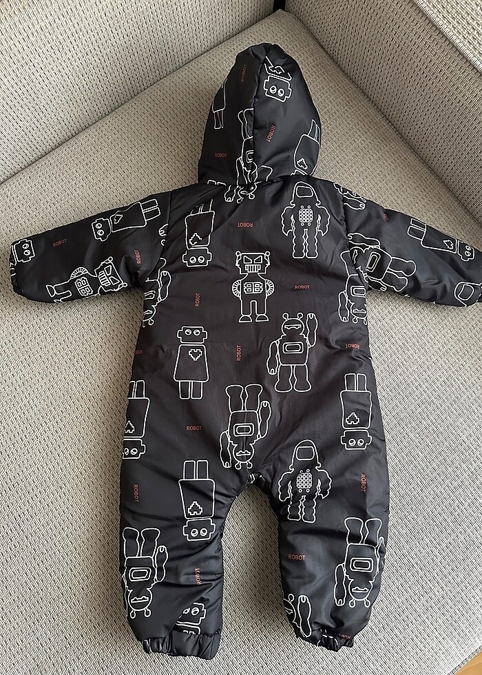 İçi Polar Tulum - Görsel 4