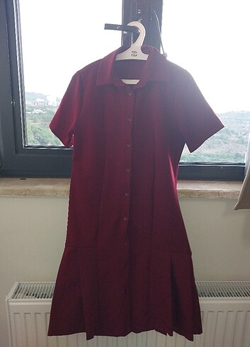 s Beden bordo Renk Bordo Elbise #vintage#y2k #elbise #bordo #pileli #zara #mango #d