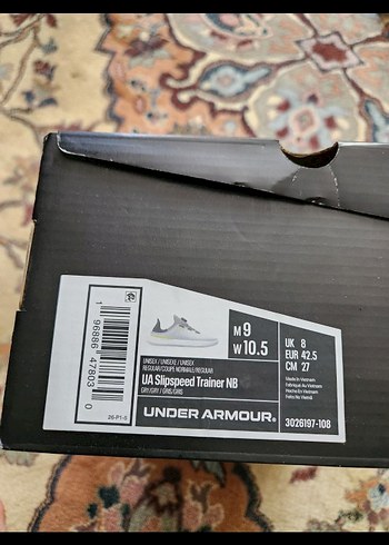 Under Armour Beyaz Gri Erkek Spor Ayakkabı - Görsel 7