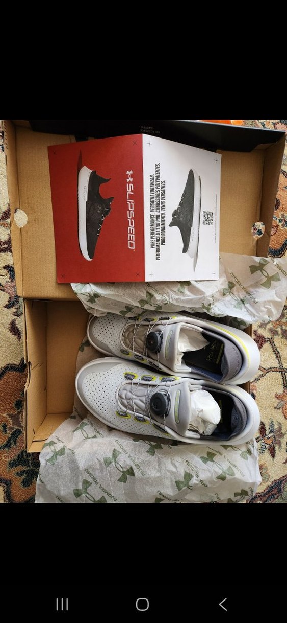 Under Armour Beyaz Gri Erkek Spor Ayakkabı - Görsel 2