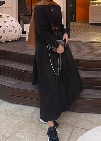 Siyah Fermuarlı Kadın Ceket - Görsel 5