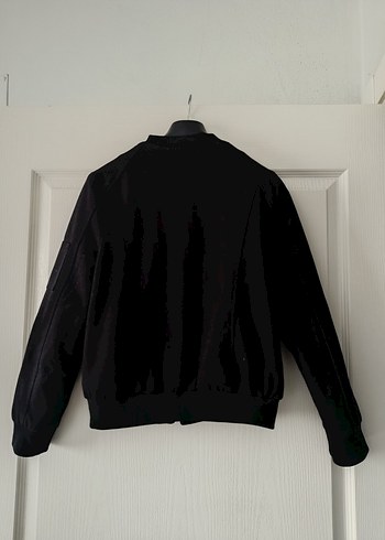 Siyah Fermuarlı Kadın Ceket - Görsel 4