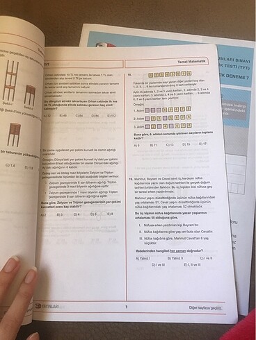  Beden Renk Tyt matematik branş denemesi