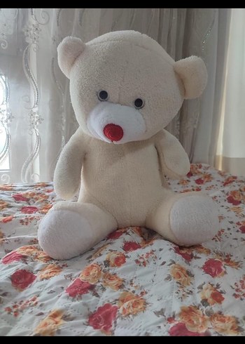 Beyaz Peluş Ayıcık Oyuncak