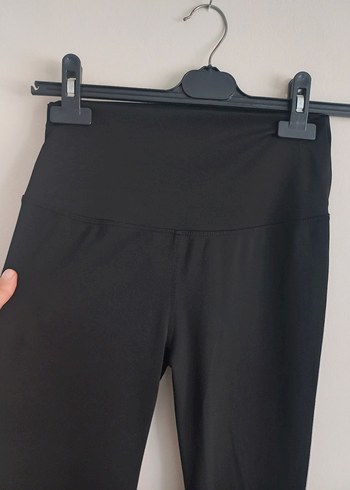 Oysho Siyah Kadın İspanyol Paça Pantolon