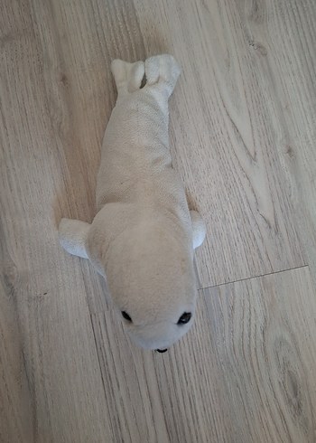 Diğer Beyaz ve Gri Peluş Oyuncak Fok