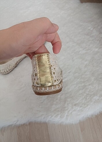 38 Beden ten rengi Renk Loafer