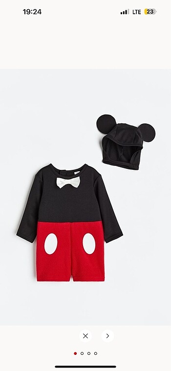 H&m mickey mouse kostümü