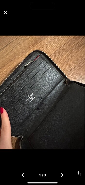  Beden Louis vuitton epi leather zippy wallet