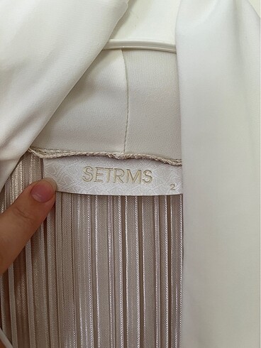 40 Beden altın Renk Setrms Kap
