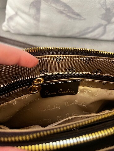 Beden camel Renk pierre cardin çanta