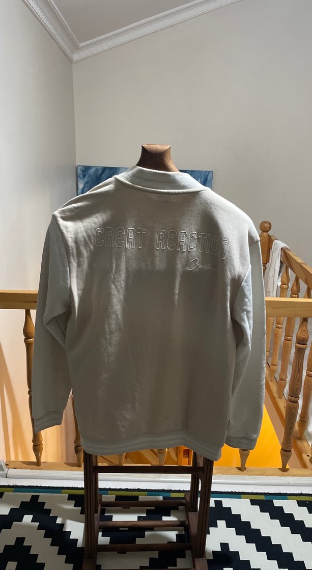 Erkek Bej Rengi Kolej Ceketi - Görsel 2