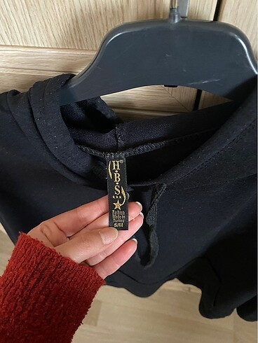 s Beden Siyah oversize sweat