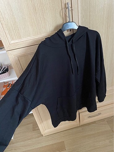 Diğer Siyah oversize sweat
