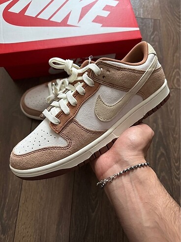 44 Beden çeşitli Renk Nike Dunk Low Medium Curry 44