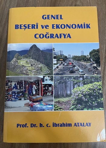 Genel Beşeri ve Ekonomik Coğrafya Kitabı