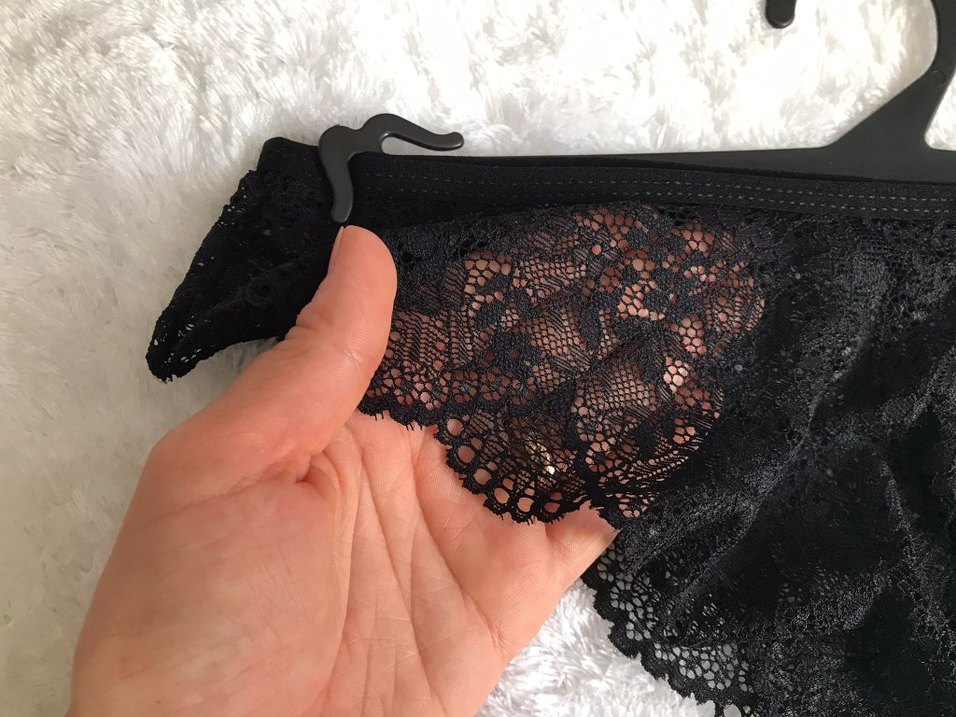 Siyah Dantelli Midi Sütyen - Görsel 5