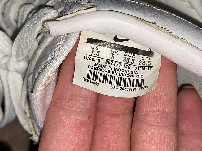 Nike Nike Cortez Beyaz Original