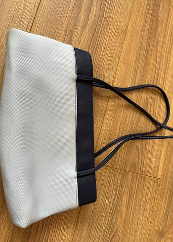 Beden Lacivert mavi detaylı askılı çanta