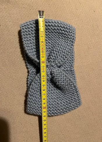  Beden gri Renk Gri Örgü Bohem Kadın bandana