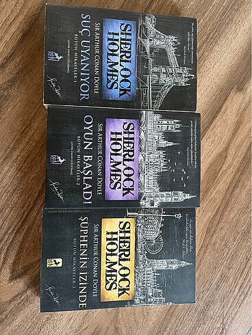 Sherlock Holmes 3 kitap