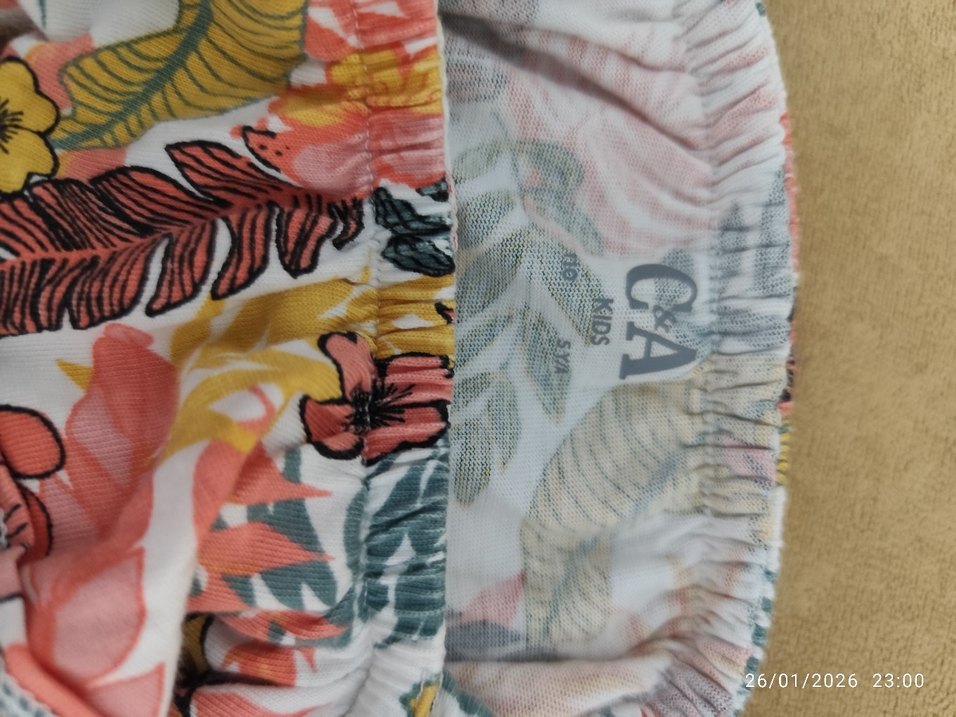 Kız Çocuk Çok Renkli Askılı Bluz - Görsel 3