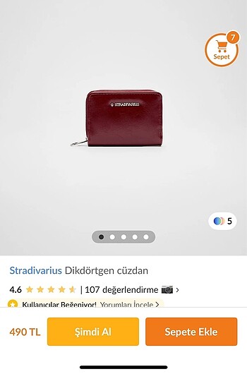 Stradivarius Cüzdan