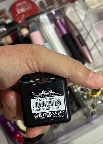 Flormar Mono Kompakt Göz Farı 018 Swiss Chocolate - Görsel 3