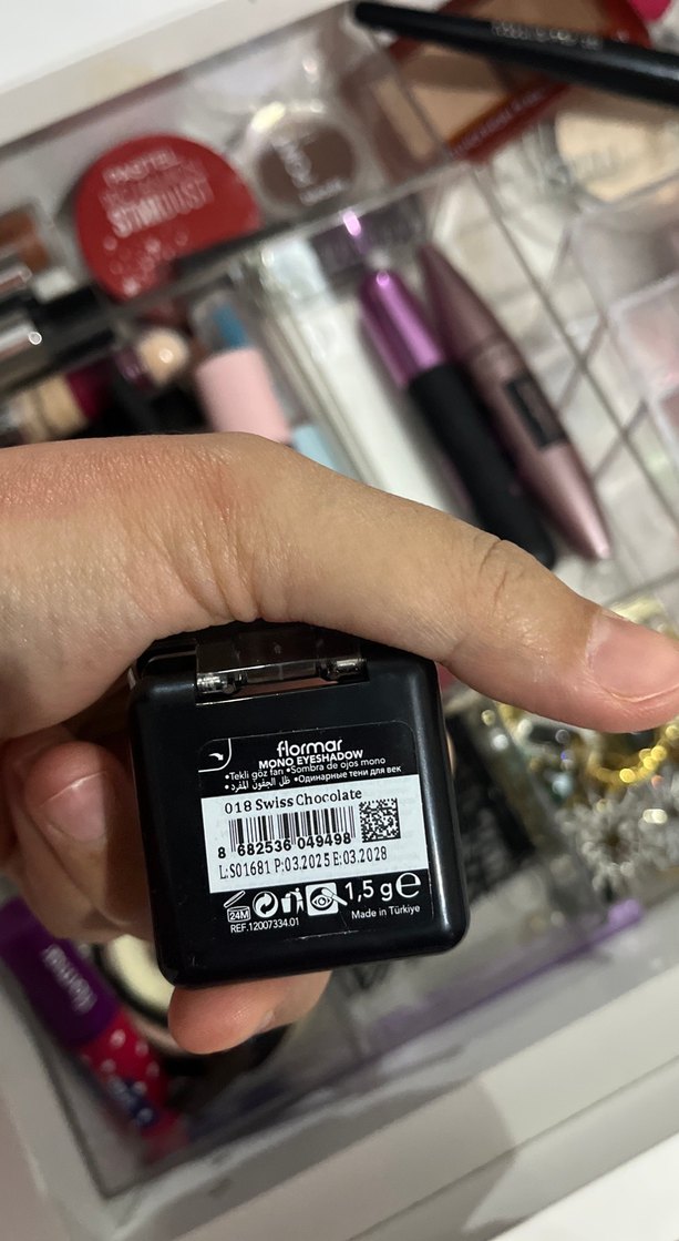 Flormar Mono Kompakt Göz Farı 018 Swiss Chocolate - Görsel 3