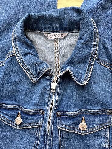l Beden mavi Renk Stradivarius jean tulum