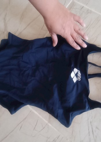 Lacivert Kolsuz Kadın Mayo - Görsel 2