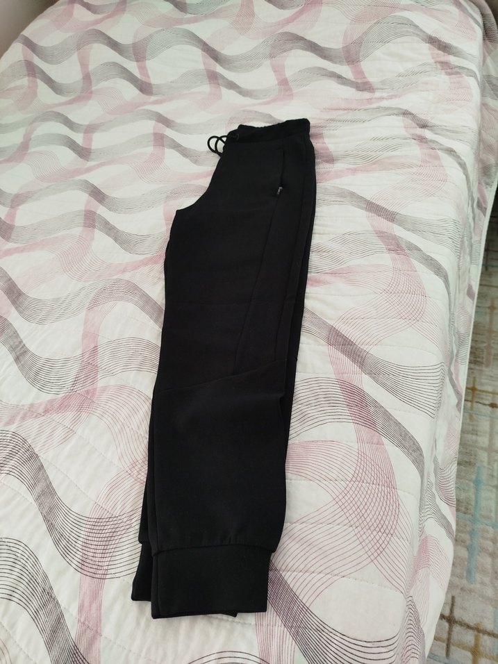 Siyah Kadın Fermuarlı Fit Kesim Eşofman - Görsel 2