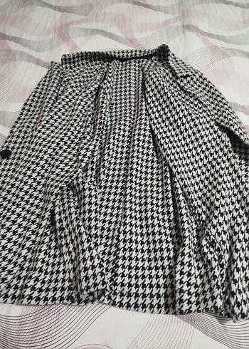 Gri Pilili  uzun kolu ceket - Görsel 2