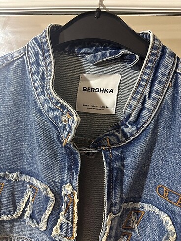 Bershka Bershka yarışçı kot ceket