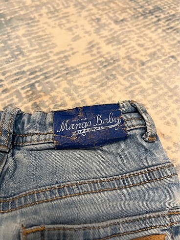 18-24 Ay Beden Mango kids kot pantolon