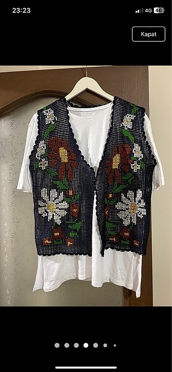 m Beden siyah Renk Özel yapım yelek