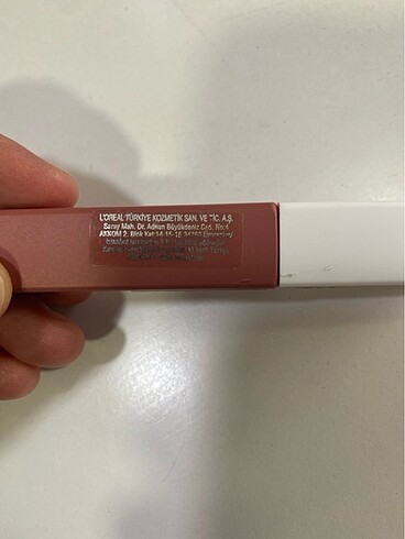 Maybelline Maybelline süperstay matte ruj