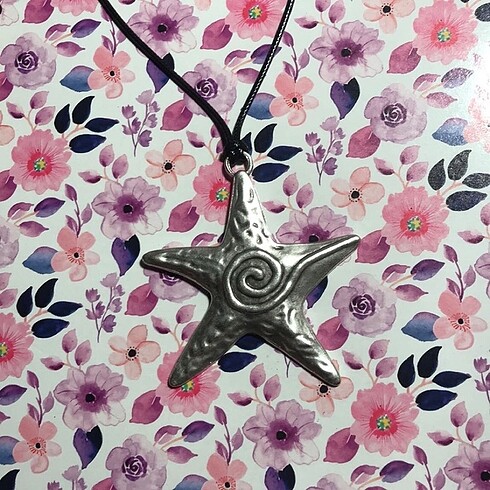 Sheinside Spiral yıldız kolye