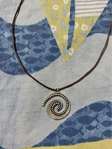 American Vintage Etnik spiral kolye
