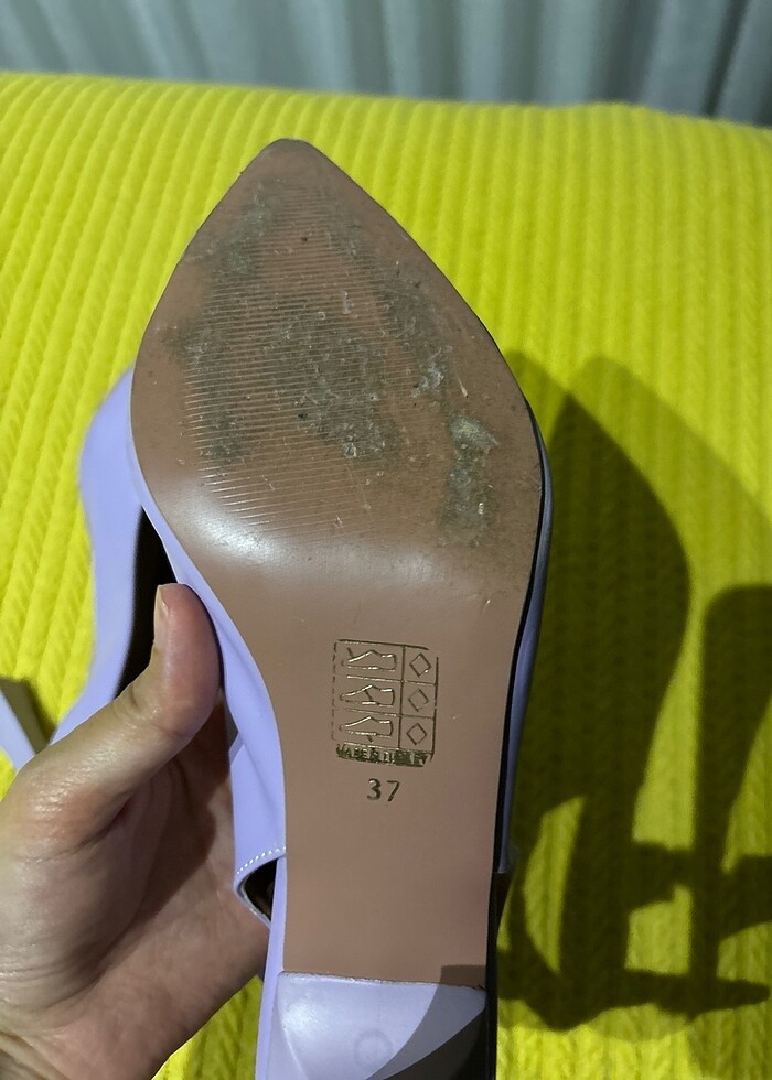 Marjin topuklu ayakkabı - Görsel 3