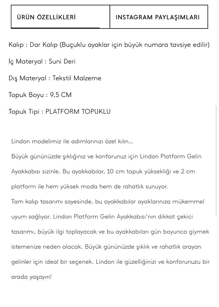 Gelin ayakkabısı - Görsel 2