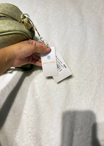 Yeşil pierre cardin çanta - Görsel 5